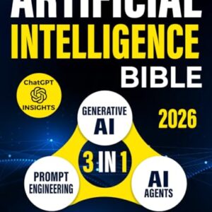 Artificial Intelligence Bible [3-in-1] AI Agents, Prompt Engineering & Generative AI. Automate & Scale — Beginner's Guide to Slash Costs, Save Time & Accelerate Growth | ChatGPT Insights Included: Treadwell, Rowan, Institute, AI Labs: 9798268320381: : Books
